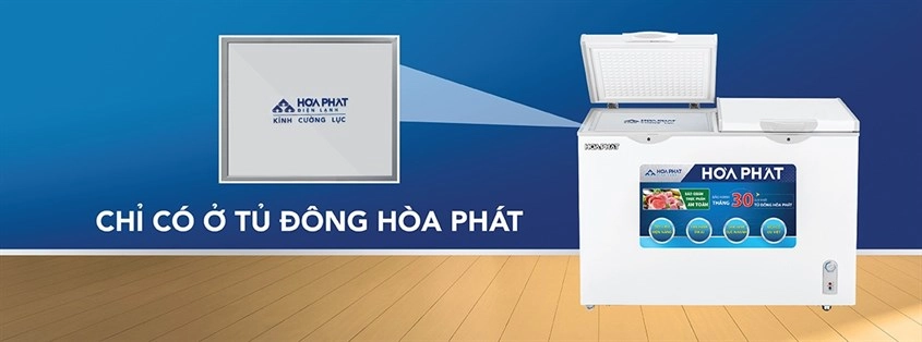 Kính cường lực của tủ đông giúp bạn dễ dàng quan sát thực phẩm Kính cường lực của tủ đông giúp bạn dễ dàng quan sát thực phẩm
