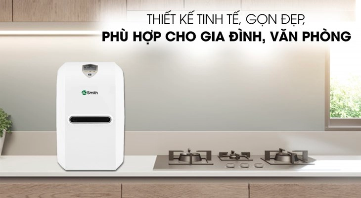 Máy lọc nước RO AOSmith E2 5 lõi thiết kế nhỏ gọn phù hợp cho gia đình, văn phòng
