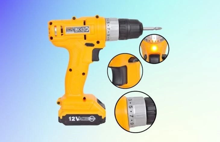 Bộ máy khoan pin iNgco HKTHP11271 12V (127 món)