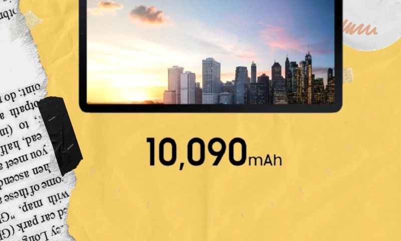 Dung lượng pin khủng, lướt web tới 13 giờ