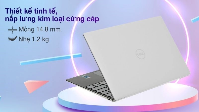 Laptop Dell XPS mang kiểu dáng mỏng nhẹ, sang trọng