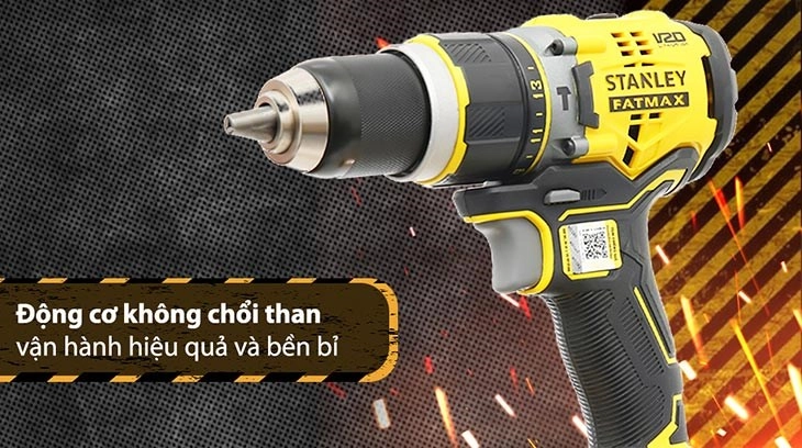 Máy khoan, vặn vít động lực Stanley