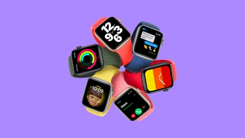 Đồng hồ Apple Watch với nhiều thế hệ khác nhau