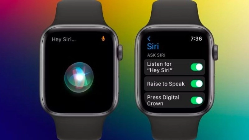 Apple Watch được trang bị trợ lý ảo Siri tiện dụng 