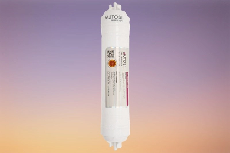 Lõi lọc chức năng Mutosi số 9 Nano bạc giúp diệt khuẩn và chống tái nhiễm khuẩn cho nước