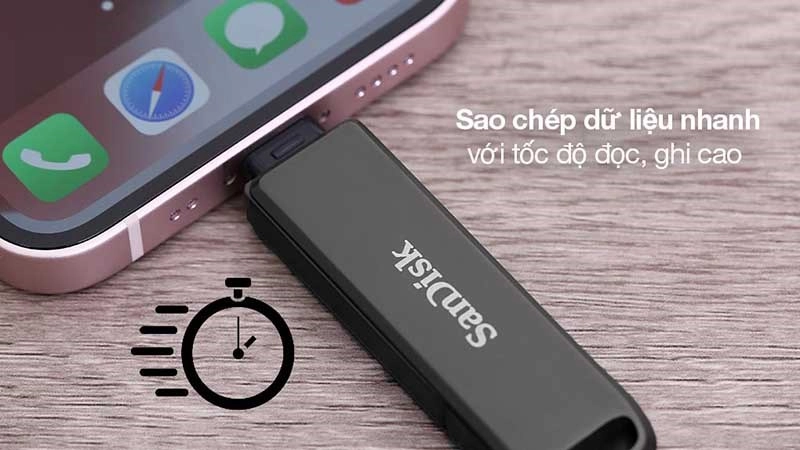 USB SanDisk có tốc độ truyền dữ liệu cực nhanh