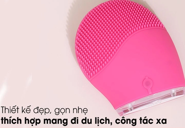 Máy rửa mặt Halio có thiết kế nhỏ gọn và tiện dụng