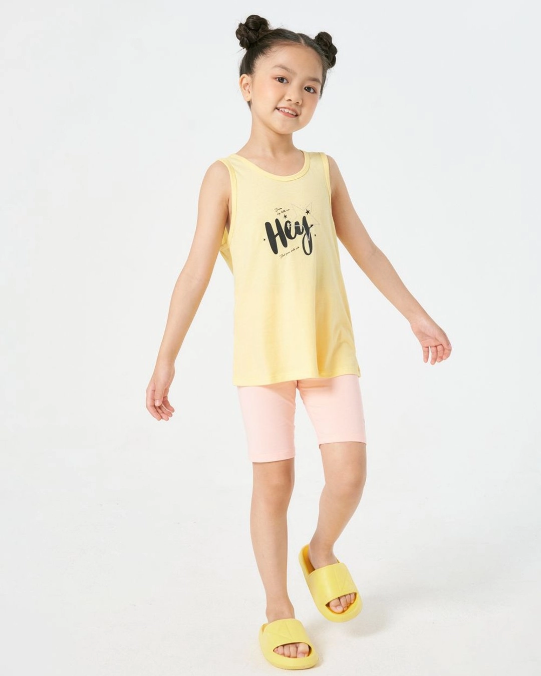 Quần legging bé gái Canifa 1BL22S002-SM017 màu hồng-1