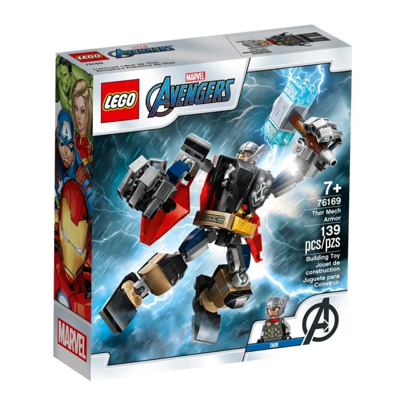 Đồ Chơi Lắp Ráp Chiến Giáp Thần Sấm Thor Lego Superheroes 76169 (139 Chi  Tiết) Giá Rẻ|Avakids - Avakids.Com