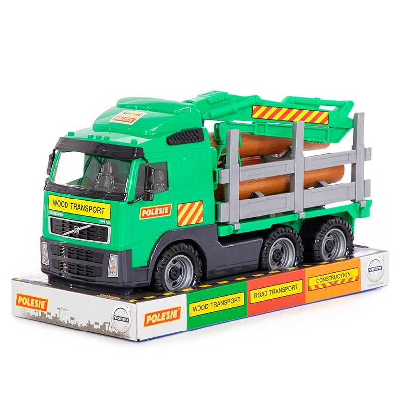 Đồ chơi xe tải chở gỗ Volvo POLESIE PLS-58331-1