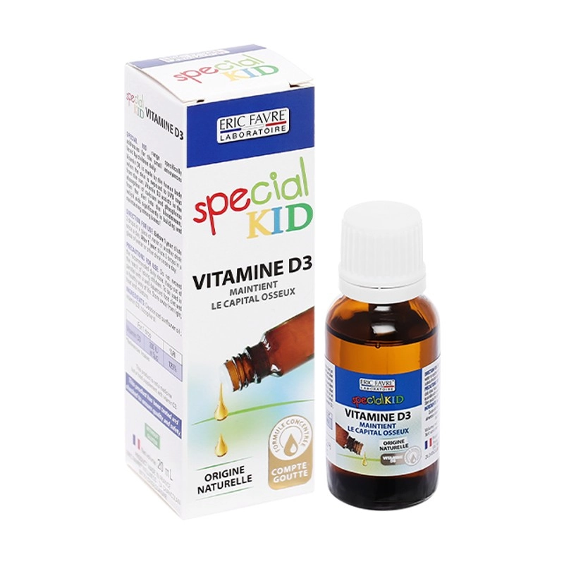 Pediakid Vitamin D3 drops for children for healthy bones x20 ml