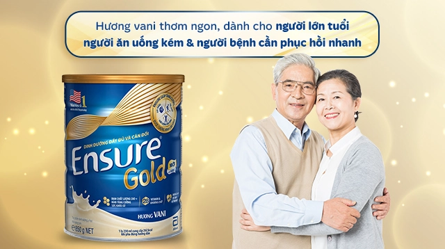 Người dùng - Sữa bột Ensure Gold hương vani 850g