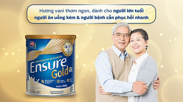 Hương vị - Sữa bột Ensure Gold hương vani 400g