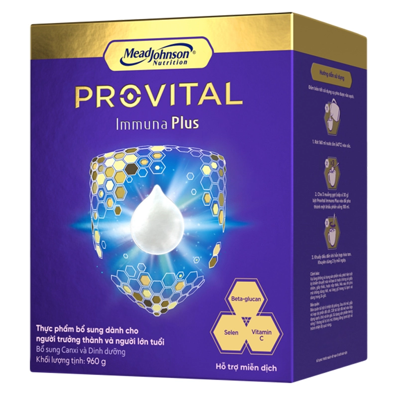 Sữa bột Provital Immuna Plus 960g (dành cho người lớn tuổi và trưởng thành)-1