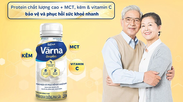 Protein - Lốc 6 chai sữa bột pha sẵn Nutifood Varna Complete hương nhạt thanh 237 ml