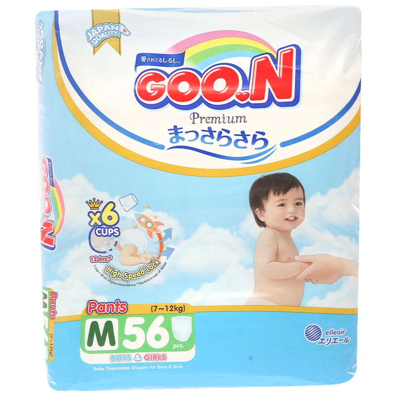 Tã quần Goo.n Premium size M 56 miếng (7 - 12kg)-2