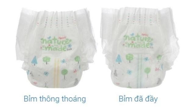 Tã dán Huggies Platinum nature made siêu cao cấp size L 54 miếng (9 - 14 kg) - Vạch báo đầy