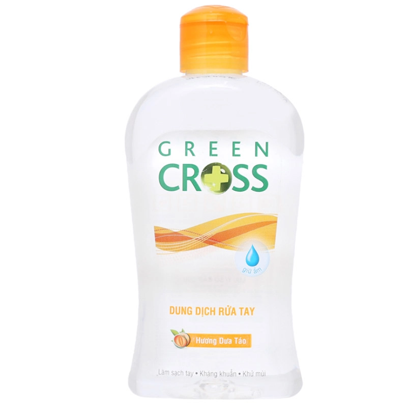 Nước rửa tay khô Green Cross hương dưa táo chai 250 ml-1
