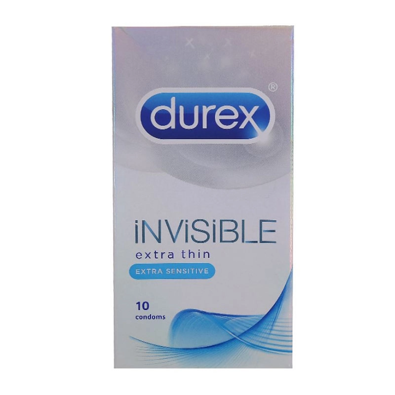 Hộp 10 cái bao cao su Durex Invisible 52 mm-1