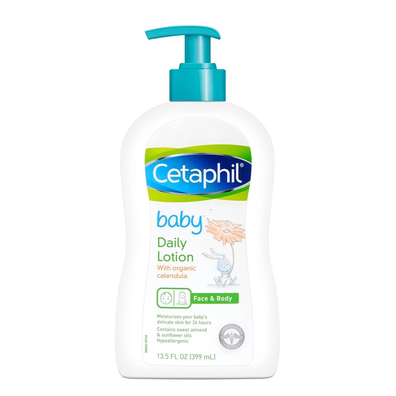 Sữa dưỡng thể hoa cúc hữu cơ cho bé Cetaphil Baby Daily Lotion 399 ml-1