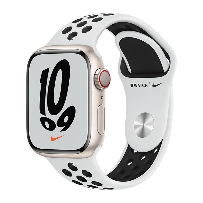 Apple Watch Nike S7 LTE 41mm Trắng viền nhôm chính hãng