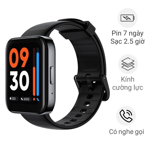 Realme Watch 3 45mm d&acirc;y silicone