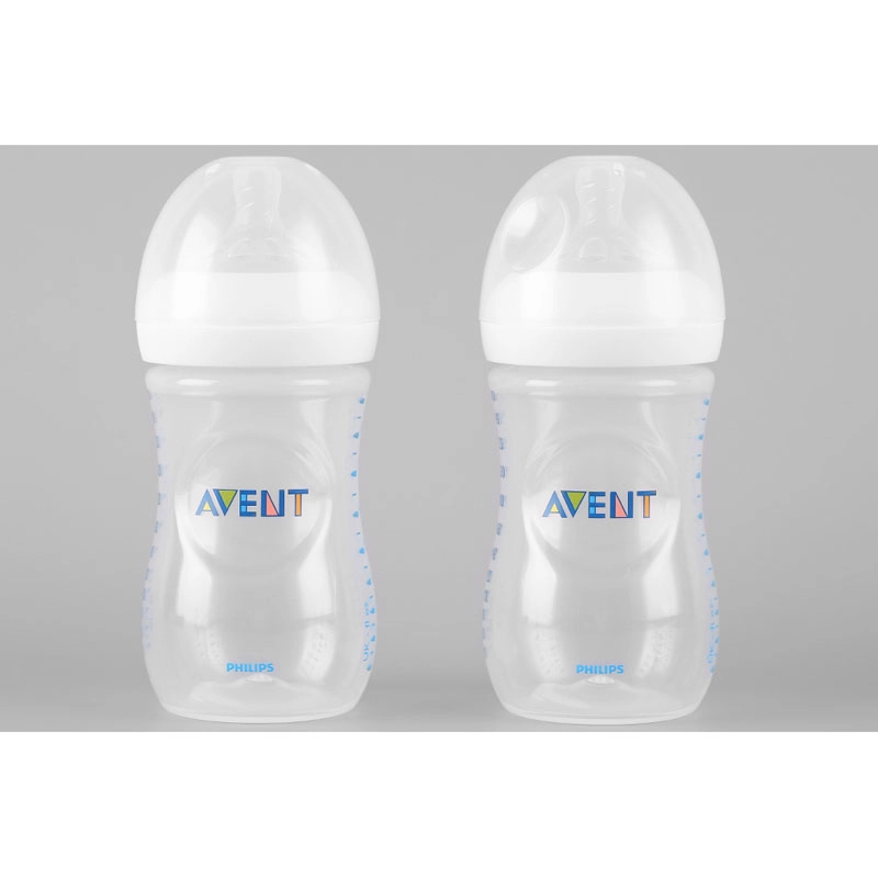 Combo 2 bình sữa nhựa PP Philips Avent SCF693/23 cổ rộng 260 ml (1 - 6 tháng)-0