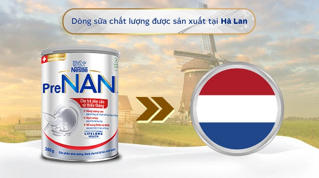 Sữa PreNAN 400g (trẻ sơ sinh) dành cho trẻ sinh non, nhẹ cân - AVAKids.com