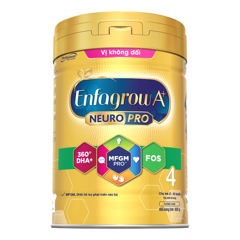 Sữa bột Enfagrow A+ Neuropro số 4 vị không đổi 830g (2 - 6 tuổi)-1