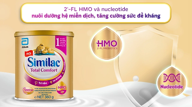 Sữa Similac Total Comfort 1 (HMO) 360g, cho bé 0-12 tháng - AVAKids.com