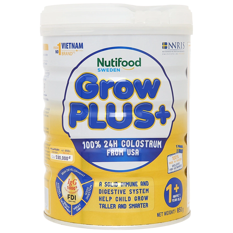 Sữa bột Nutifood GrowPLUS+ 850g (từ 1 tuổi)-1