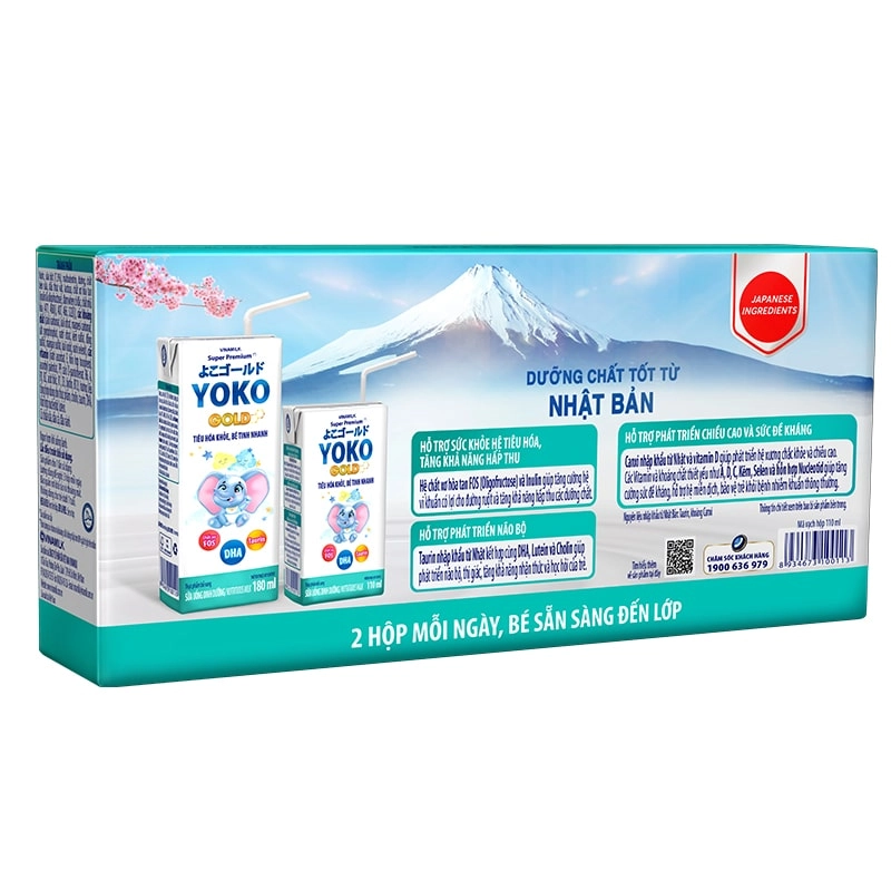 Thùng 48 hộp sữa pha sẵn Vinamilk YokoGold hộp 110 ml (từ 1 tuổi)-1