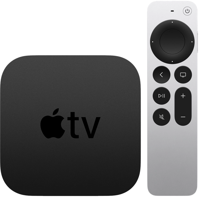 Apple TV 4K: Apple TV 4K mang lại trải nghiệm giải trí chưa từng có với độ phân giải 4K đỉnh cao, màu sắc tươi sáng và âm thanh sống động. Khám phá thế giới giải trí đa dạng trên Apple TV 4K, từ phim ảnh, video, đến chơi game. Hãy chuẩn bị cho một kiểu giải trí mới lạ với Apple TV 4K.
