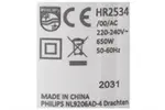Máy xay sinh tố cầm tay Philips HR2534 Màu Trắng