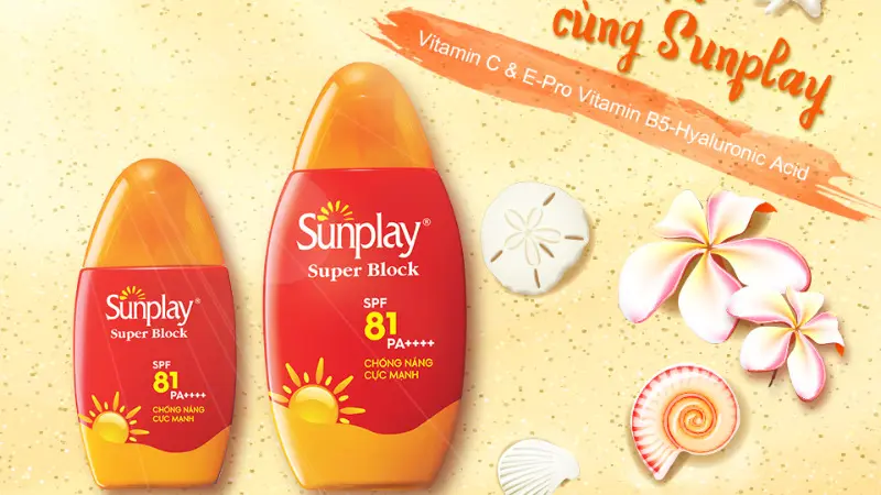 10 loại kem chống nắng toàn thân cần phải có trong mùa hè này 7 Kem chống nắng đi biển Sunplay Super Block SPF 81