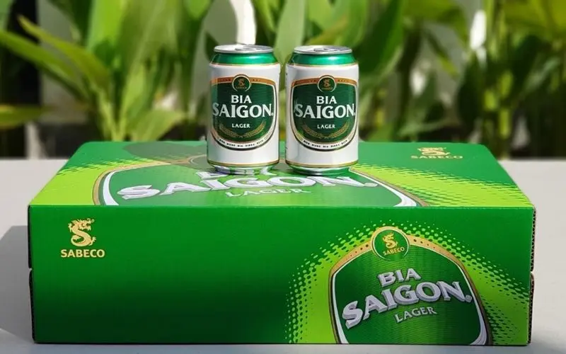 Bảng giá bia Sài Gòn Lager tại Bách hóa XANH