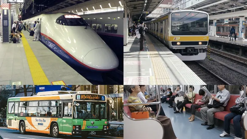 Các phương tiện giao thông ở Nhật Bản vừa hiện đại vừa tiện ích