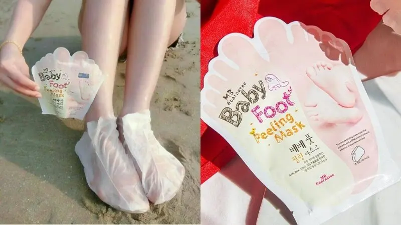 Mặt nạ dưỡng ch-n Skinmate Collagen Pedicure & Foot Mask
