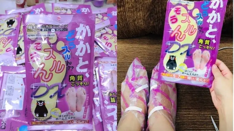 Mặt nạ nuôi dưỡng da ch-n Collagen Socks