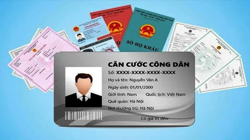 Thông tin được tích hợp trong Căn cước công dân