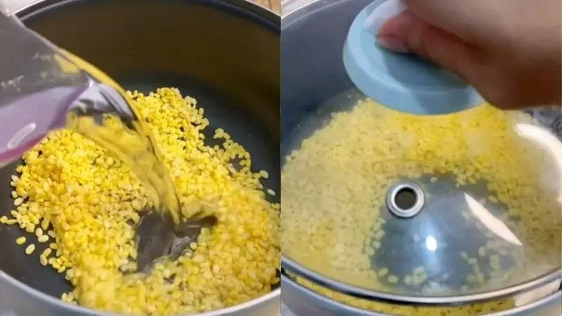 Làm hỗn hợp lớp màu xanh
