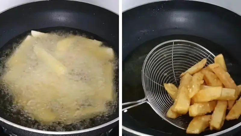 Món khoai tây chiên lắc phô mai