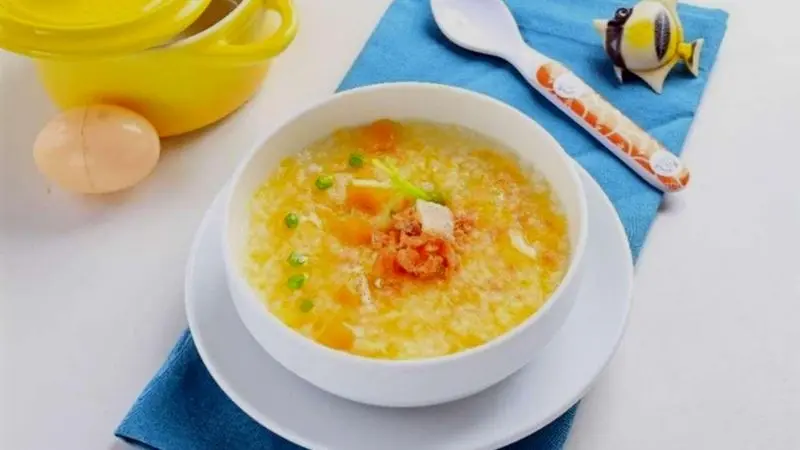 Cháo khoai lang yến mạch