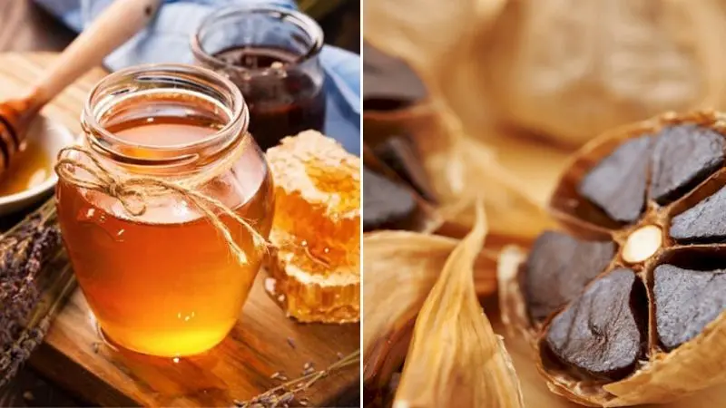 Bảo quản tỏi đen bằng cách ngâm mật ong