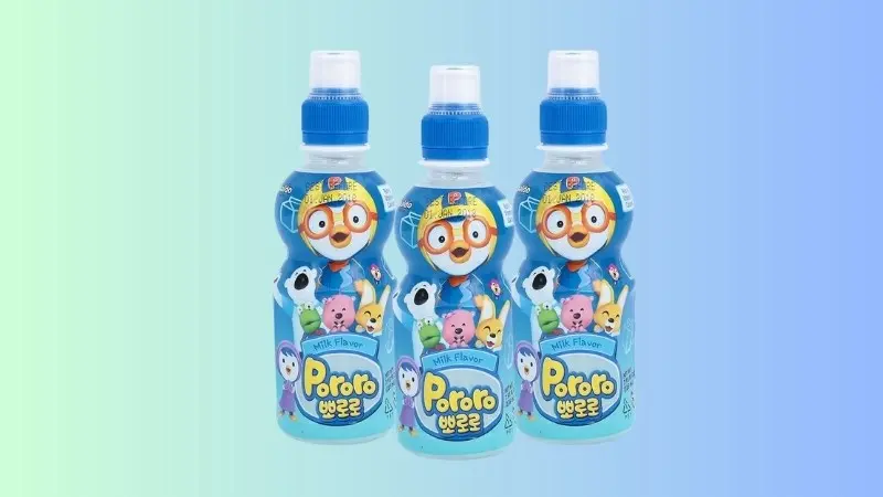 Nước trái cây Pororo vị sữa 235ml