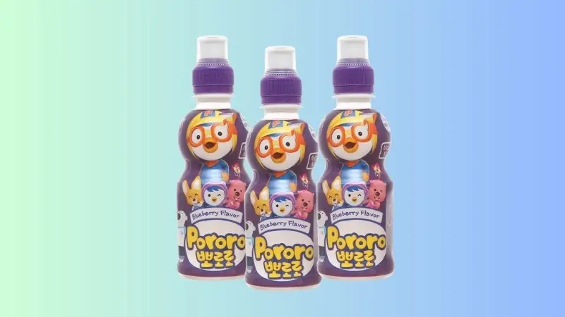 Nước trái cây Pororo hương vị việt quất 235ml