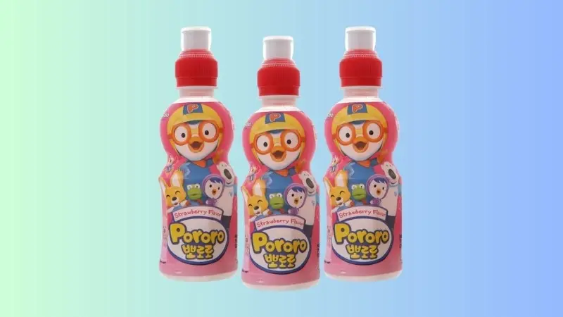 Nước trái cây Pororo vị dâu 235ml
