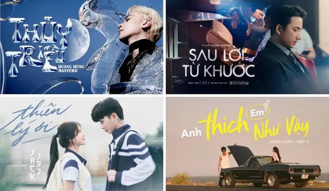 10 bài hát ra mắt tháng 2/2024: Quang Hùng MasterD, Phan Mạnh Quỳnh tranh top