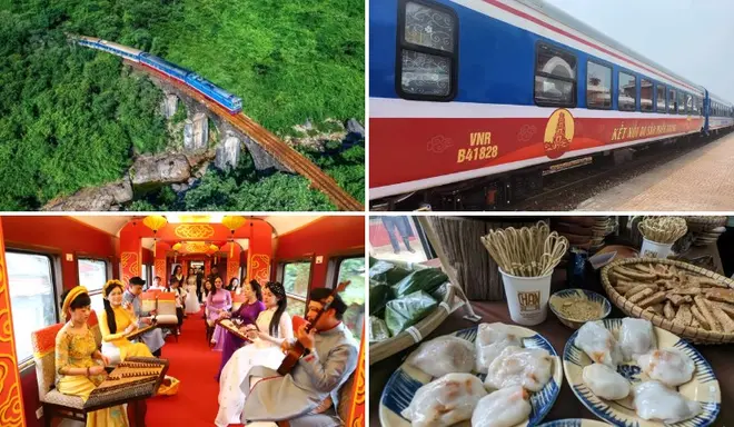Trải nghiệm đoàn tàu lửa 'Kết nối di sản miền Trung' từ Huế đi Đà Nẵng