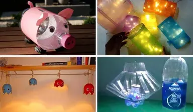 5 cách làm lồng đèn Trung thu bằng chai nhựa đẹp đơn giản cho bé